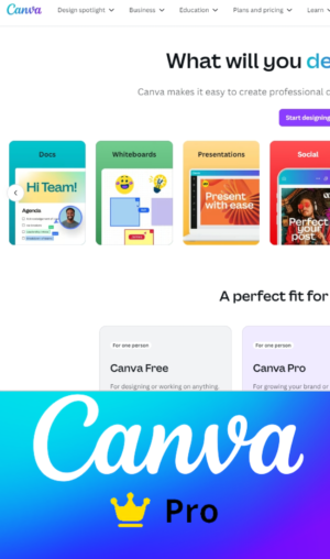 บริการ Canva Premium 30วัน