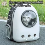 กระเป๋าสำหรับสัตว์เลี้ยงแบบสะพายหลัง สีสันสดใส