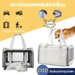 Pet Travel Bag: กระเป๋าใส่แมวที่ระบายอากาศได้ดี