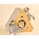 Triangular Cat Lounge ที่นอนแมวทรงสามเหลี่ยมสบาย