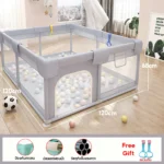 EvianAngel คอกกั้นเด็ก แข็งแรง ป้องกันการปีน