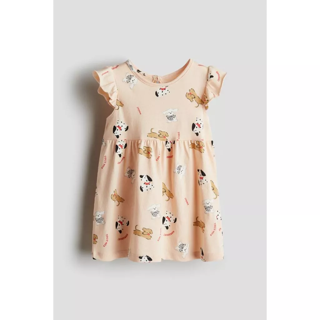 H&M Sweet Cotton Dress - ลายพิเศษสำหรับหนูน้อย