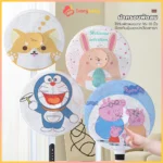 ตาข่ายพัดลม IVORYBABY ป้องกันนิ้วเด็ก พร้อมลายการ์ตูนสดใส