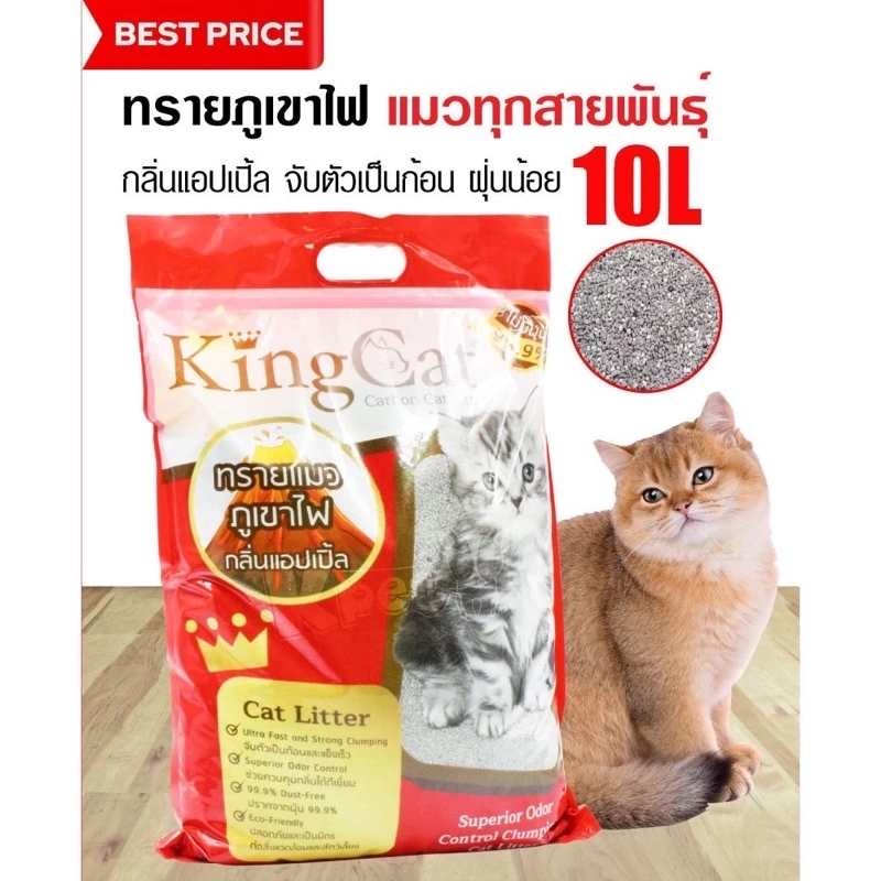 10L KingCat Scented Cat Litter
