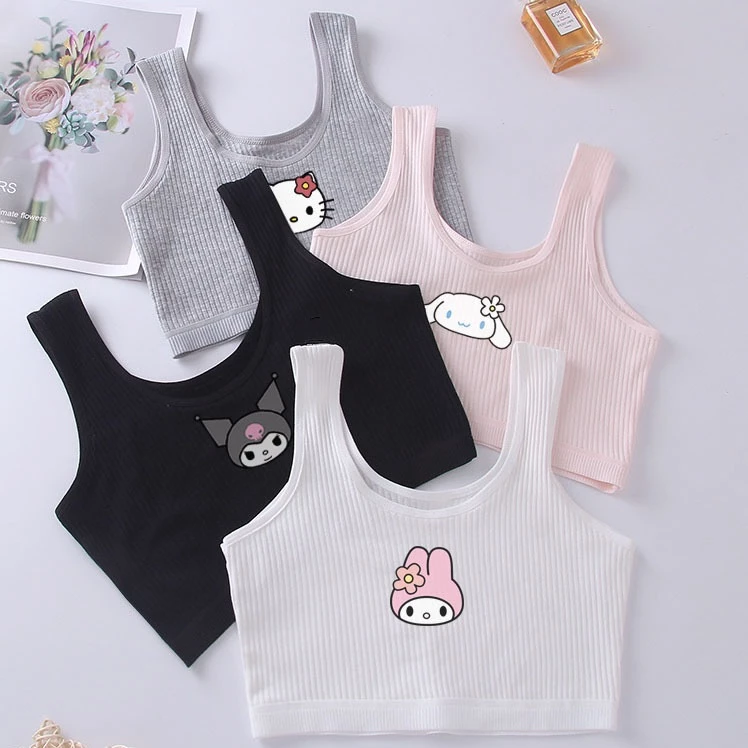 Dreamy Cotton 🩷 ชุดชั้นในผ้าฝ้ายลายการ์ตูนสุดน่ารัก