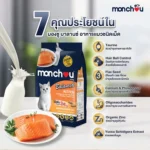 อาหารแมว Monchou Balance ไม่เค็ม ขนาด 6.8-7 kg