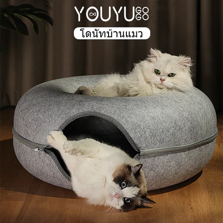 Charming Cat Donut House 💖