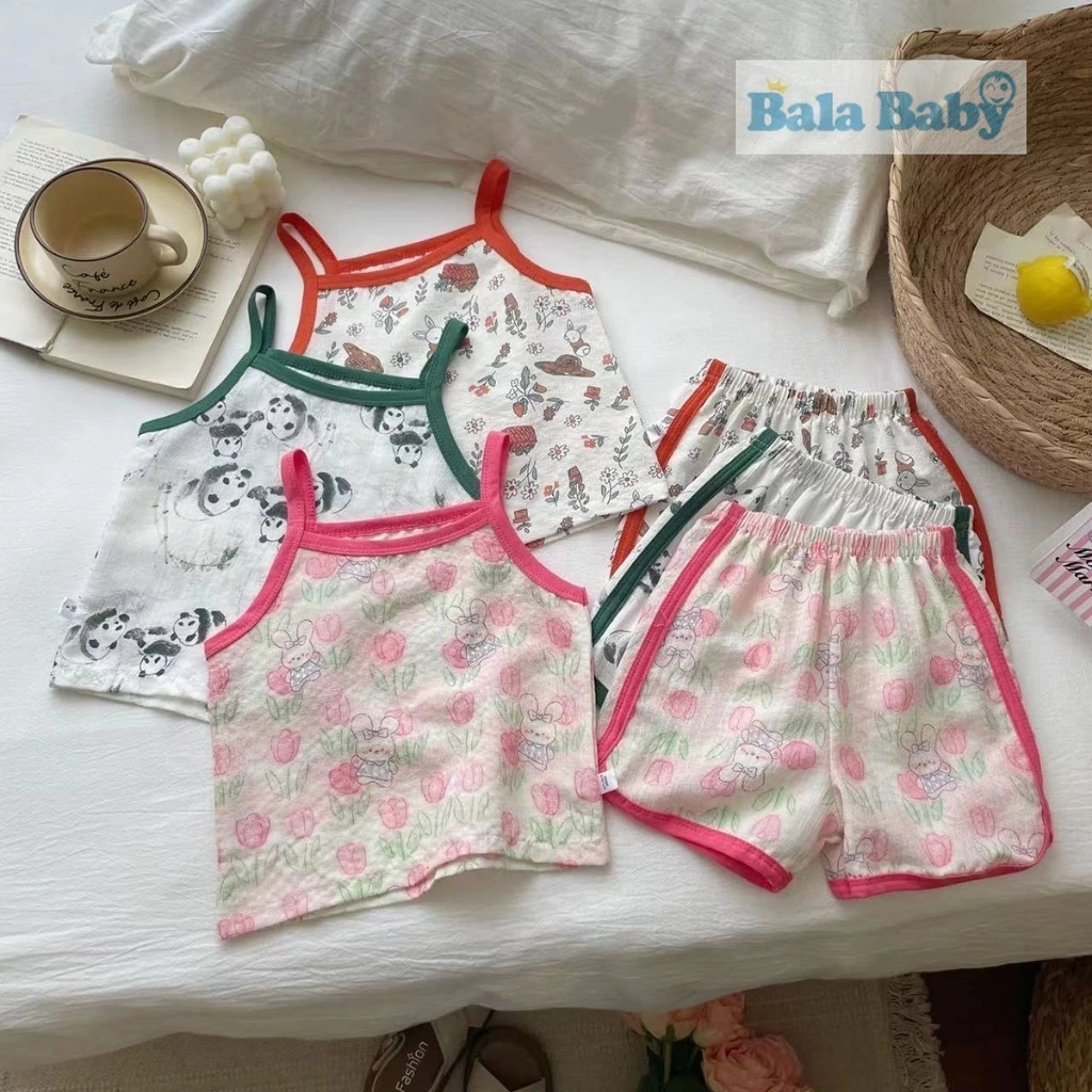 Sunny Charm 🌼 ชุดเซทเด็กใส่สบายในฤดูร้อน