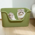 NEW🐱 กระบะทรายแมว ป้องกันไม่ให้ทรายกระจาย