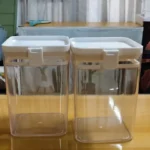 กระปุกอาหารแห้งพลาสติกทนทาน