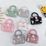 กระเป๋าสะพายข้าง Mini เด็กแฟชั่น 8 สี น่ารักพกพาง่าย 🎀👝