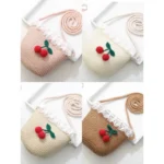 กระเป๋าสานลายเชอรี่ เติมความสดใสในทุกการเดินทาง 🍒