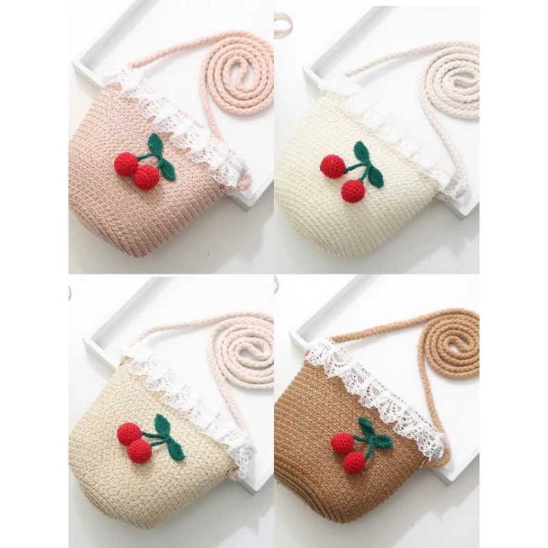 กระเป๋าสานลายเชอรี่ เติมความสดใสในทุกการเดินทาง 🍒