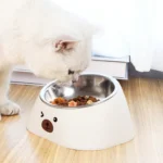 ชามอาหารแมวทรงสูง สำหรับน้องแมว