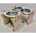 ชามแมวญี่ปุ่น ฐานแมวกวัก สูง 16 ซม. น่ารักและใช้งานได้จริง