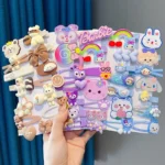 ชุดกิ๊บติดผมลายการ์ตูน 15 ชิ้น สีแคนดี้หวานสดใส 🌟