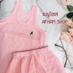 เสื้อพร้อมกางเกง ระบายอากาศดี ใส่สบายทุกการเคลื่อนไหว