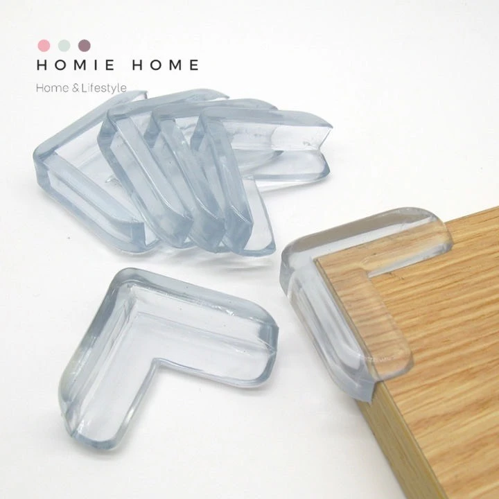 ซิลิโคนกันกระแทก สีใส สำหรับขอบโต๊ะ ปลอดภัยและสวยงาม