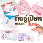ทิชชู่เปียกทำความสะอาด พกง่าย ราคาดี