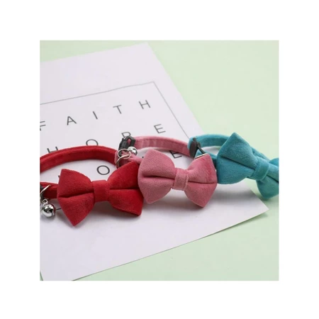 ปลอกคอแฟชั่นสำหรับแมวและลูกสุนัขทำจากผ้าลูกฟูก