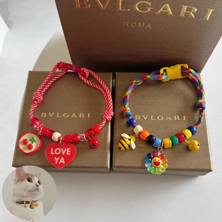 ปลอกคอปรับขนาดได้สำหรับน้องแมว