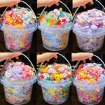 ชุดยางรัดผมเด็ก 40 ชิ้น สไตล์เกาหลี สีสันสดใสสุดคิ้วท์ 💕