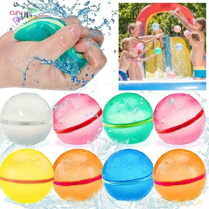 ลูกโป่งน้ำซิลิโคนหลากสี ของเล่นชายหาดและสระว่ายน้ำ