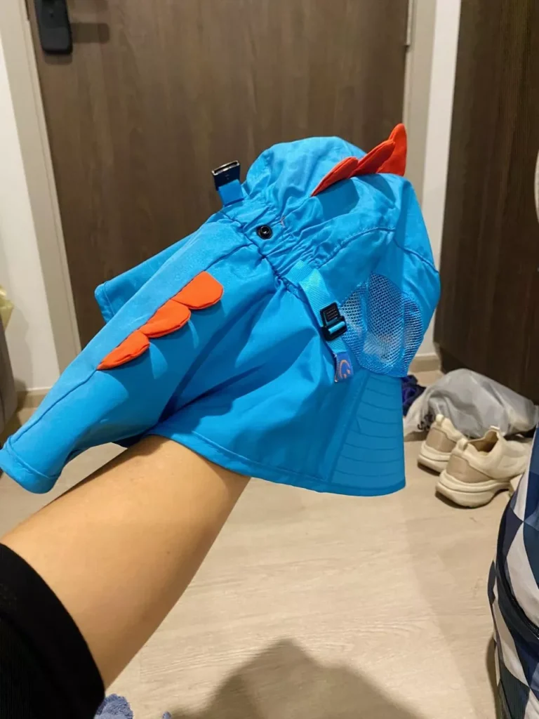 หมวกกันแดดเด็กปีกใหญ่ ลายการ์ตูนสดใสสำหรับวัยซน 3-10 ปี 🌟