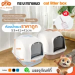 Stylish Cat Litter Box with Two Layers 📦