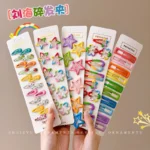 กิ๊บติดผมลายดาว 12 ชิ้น สีสันสดใส เหมาะสำหรับเด็ก 🌈