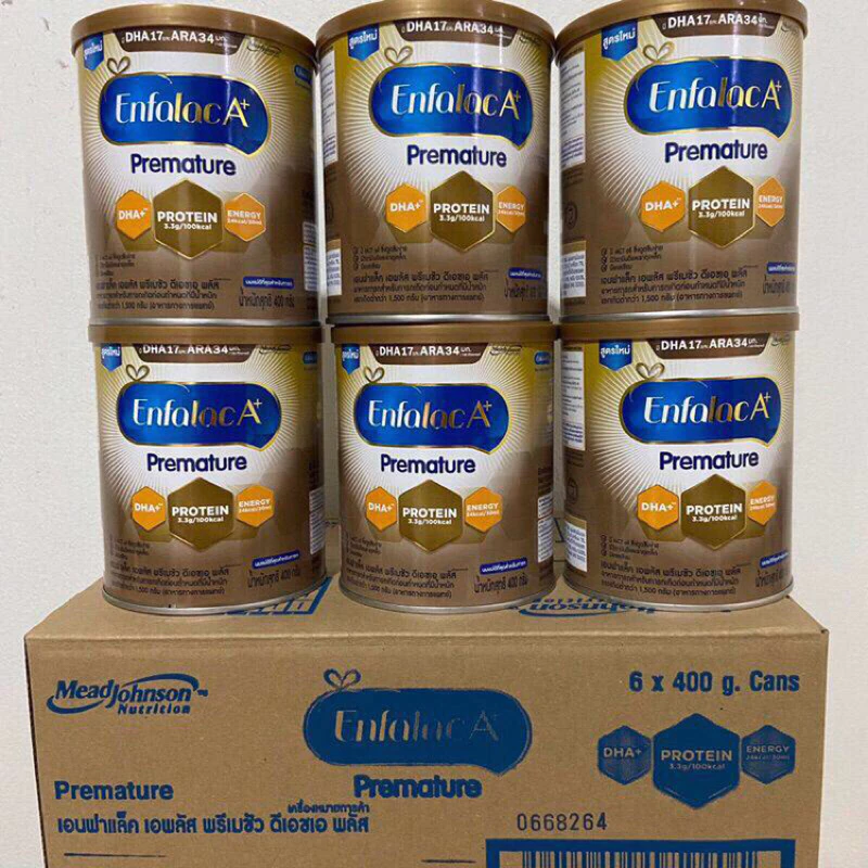 Enfalac A+ Premature นมผงสูตรพรีเมียมเพื่อการเจริญเติบโตของทารกคลอดก่อนกำหนด