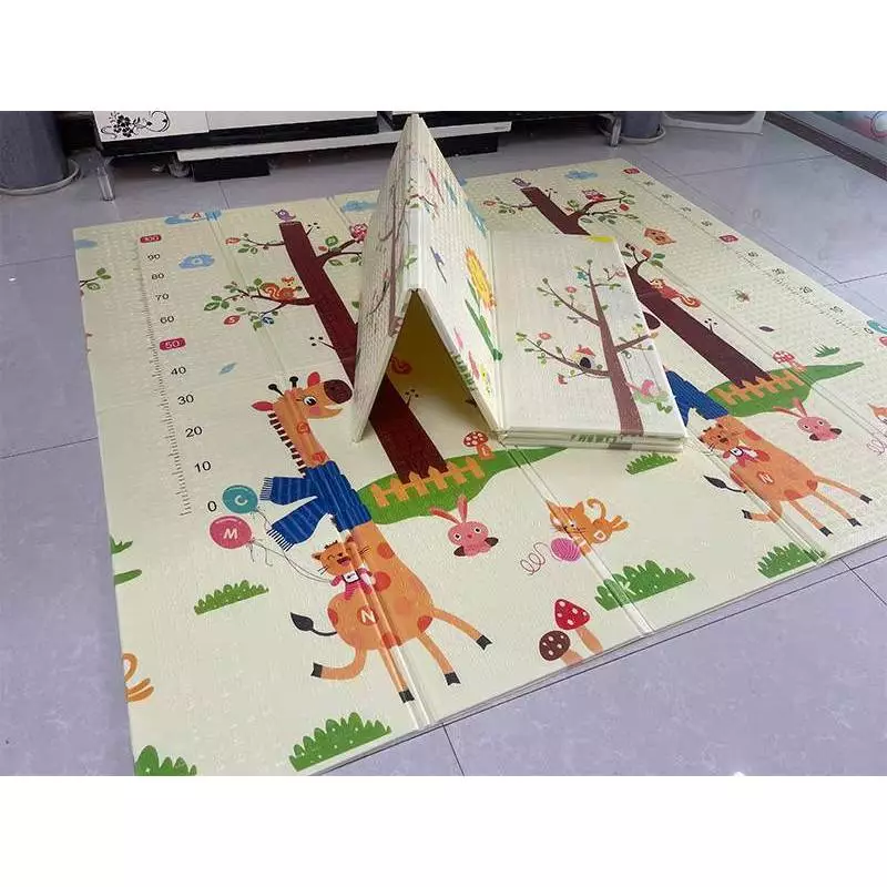 เสื่อพับรองคลานเกาหลี ลายน่ารัก พับเก็บง่าย ใช้งานสะดวก