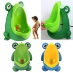 โถฉี่กบ โถปัสสาวะเด็กชาย ดีไซน์น่ารัก ใช้งานสะดวก