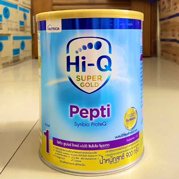 Hi-Q Pepti Supergold นมผงเสริมพัฒนาการ ขนาด 900g