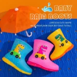 🦖 Roar Rain รองเท้าบูทกันฝนลายไดโนเสาร์แสนสนุก