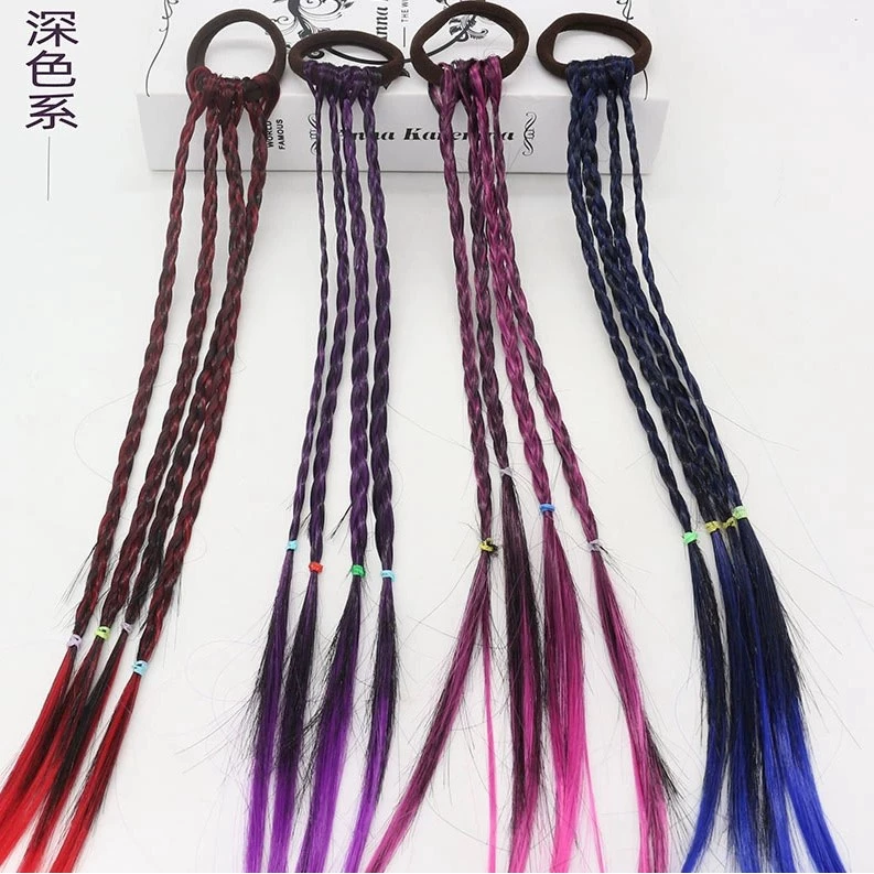 💎 ยางรัดผมไฮไลท์เก๋ไก๋ สีสันสดใส