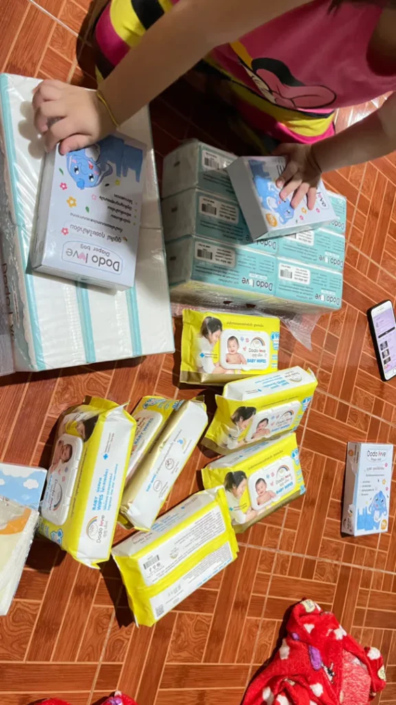 🍼 Babykids Tender Touch Tissue ทิชชู่เด็กอ่อน ยกแพ็ค 6 ชิ้น