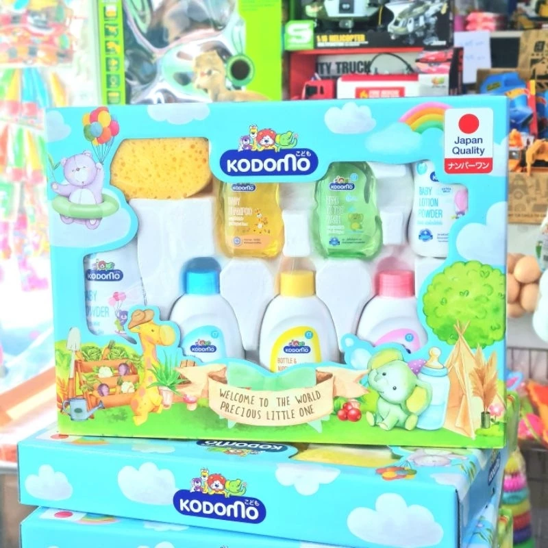 ชุดของขวัญเด็กแรกเกิด: โคโดโมที่ทำให้คุณยิ้ม!