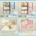 เซ็ตของขวัญเด็กแรกเกิด: ห่อกันกระแทกอย่างดี