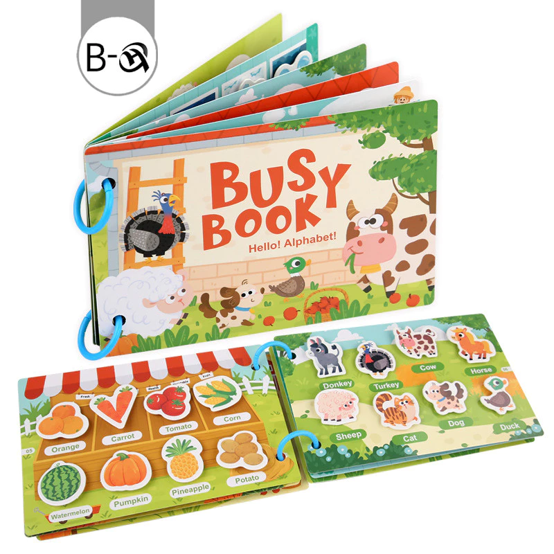 Busy Book: ให้เด็กๆ สำรวจโลกแห่งการเรียนรู้