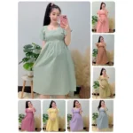 ชุดเดรสคุณแม่ตั้งครรภ์ สีสันสดใส เติมเต็มความสุข