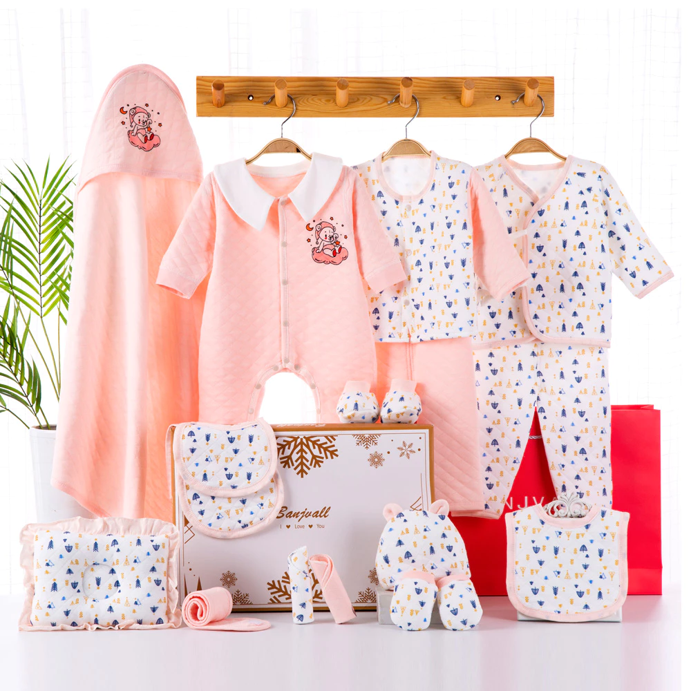 ชุดเซ็ตเด็กอ่อน 18 ชิ้น: ของขวัญที่เต็มไปด้วยความใส่ใจ