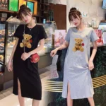 เดรสยาวคลุมท้อง น้องหมี ออกแบบเพื่อคุณแม่